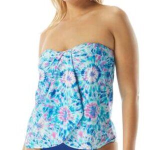 Coco Reef Contours Clarity Bandeau Tankini Top